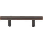 Elements Naples 3 In. Center-to-Center Dark Brushed Bronze Cabinet Bar Pull Image 2