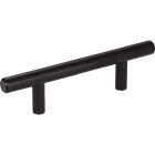 Elements Naples 3 In. Center-to-Center Matte Black Cabinet Bar Pull Image 1