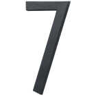 Hy-Ko Architectural Series 6 In. Satin Black House Number Seven Image 1