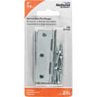 National Hardware 3 In. Zinc Loose-Pin Narrow Hinge (2-Pack) Image 2