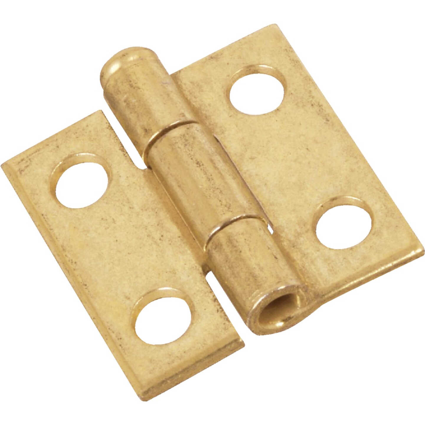 National Hardware 1 In. Brass Loose-Pin Narrow Hinge (2-Pack) Image 1