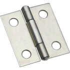 National Hardware 1-1/2 In. Zinc Tight-Pin Narrow Hinge (2-Pack) Image 1