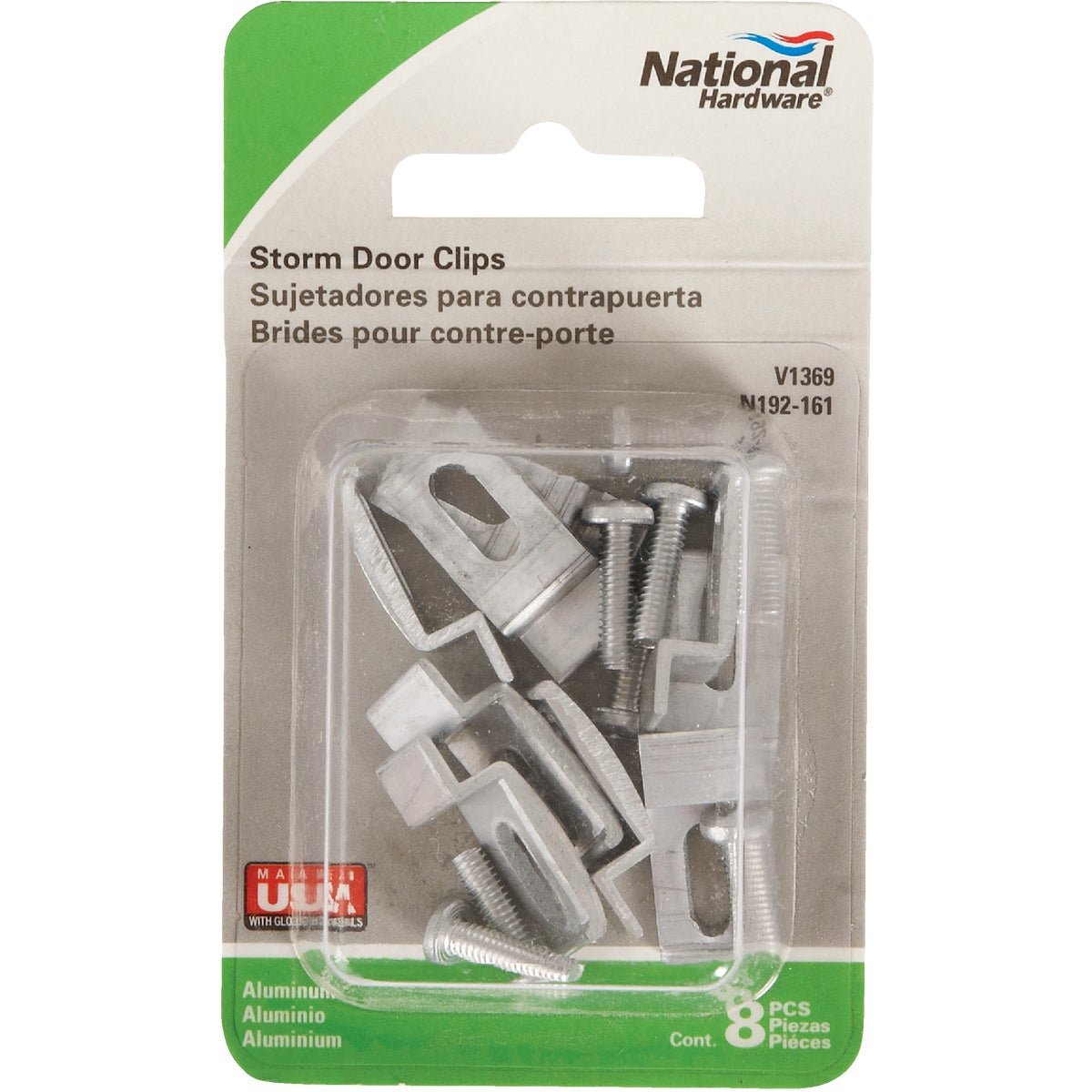 National Hardware Storm Door Clips (8 Count) Image 2