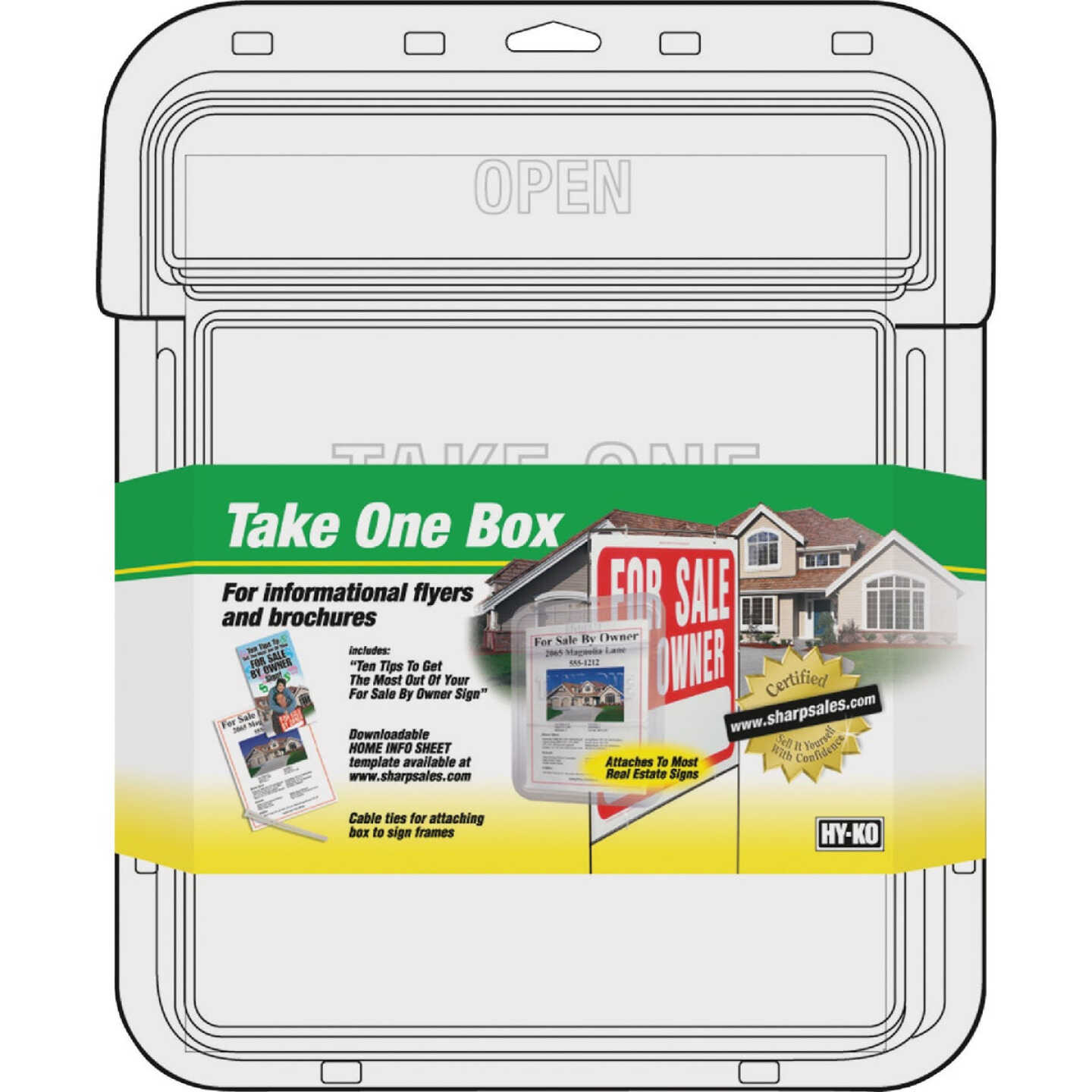Hy-Ko Clear Take One Box Image 1