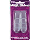 Magic Sliders Clear Rubber Wedge Door Stop (2-Pack) Image 2