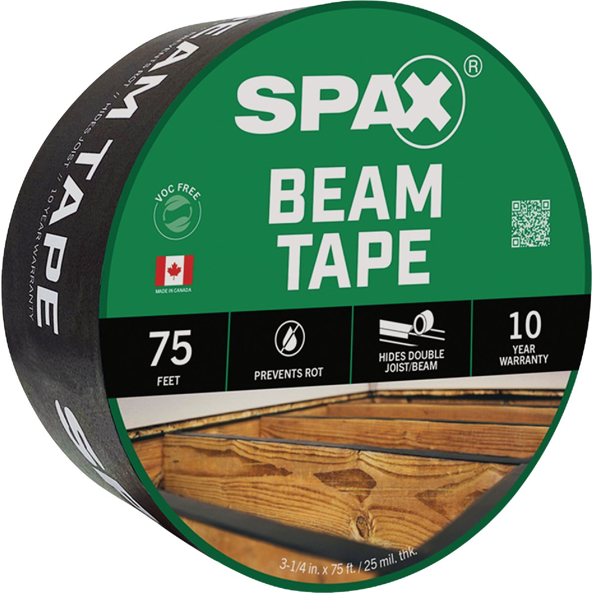 SPAX 3-1/4 In. x 75 Ft. Beam Tape
