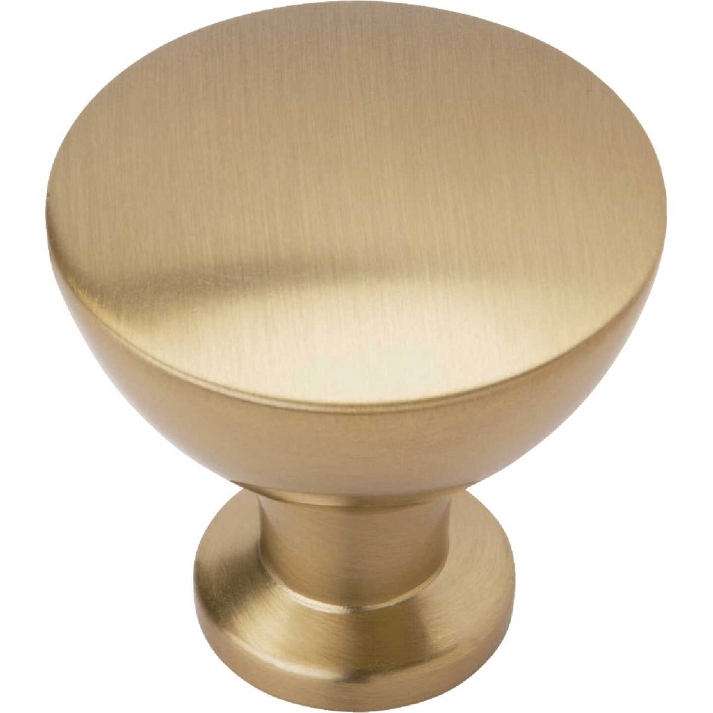 Amerock Grail 1.25 In. Dia. Round Champagne Bronze Cabinet Knob Image 1