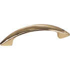 Laurey Modern Standards 3 In. Center-To-Center Polished Brass Cabinet Drawer Pull Image 1