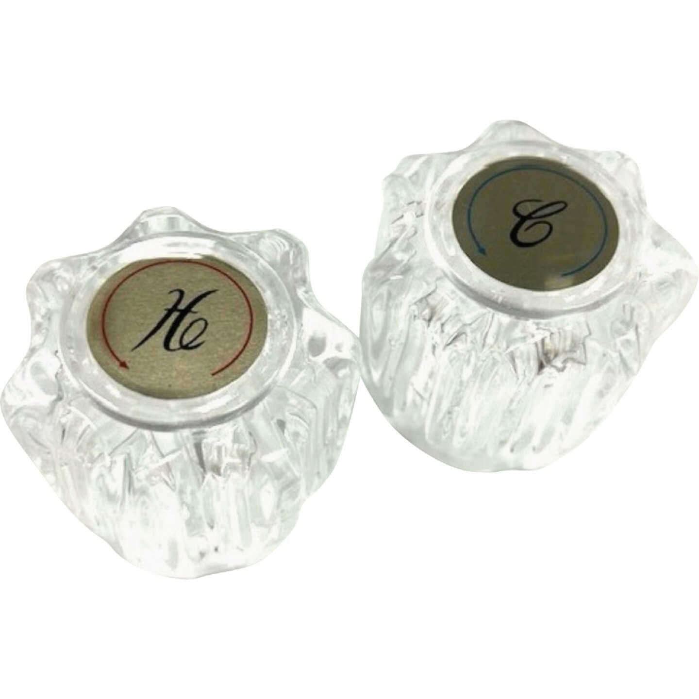 US Hardware Clear Faucet Handle Image 1