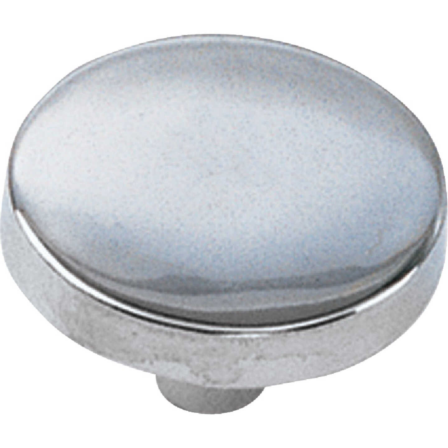 Laurey Tech Round 1-1/4 In. Dia. Chrome Cabinet Knob Image 1