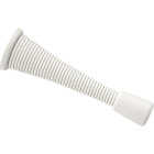 National Hardware 3 In. White Spring Door Stop Image 1