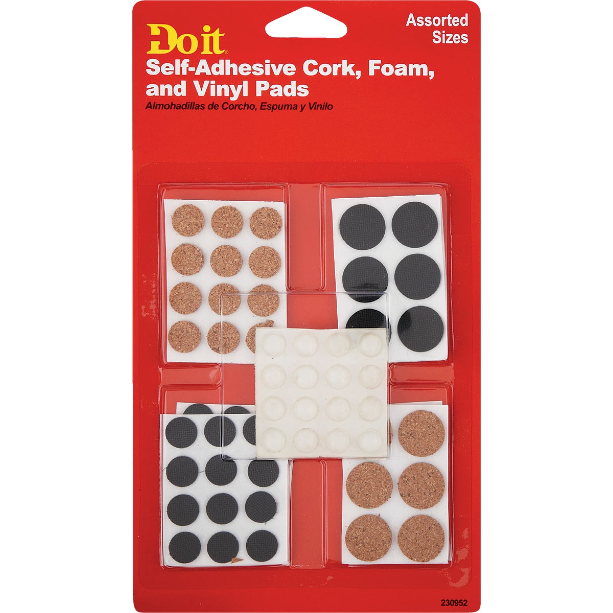 Do it Round Surface Guard Pad Assortment, (27-Count) Image 2