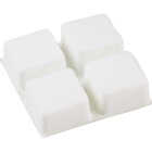 Do it 3/4 In. Square White Furniture Bumpers, (12-Count) Image 1