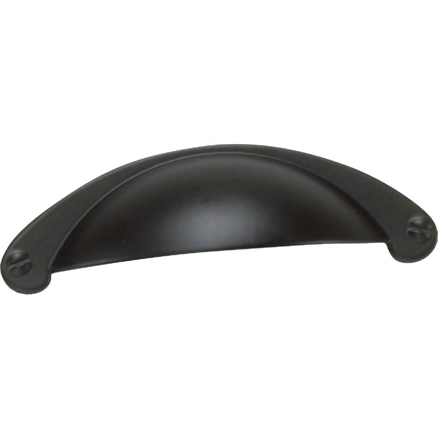 Laurey Nantucket 2-1/2 In. Center-To-Center Oil Rubbed Bronze Cup Cabinet Drawer Pull Image 1
