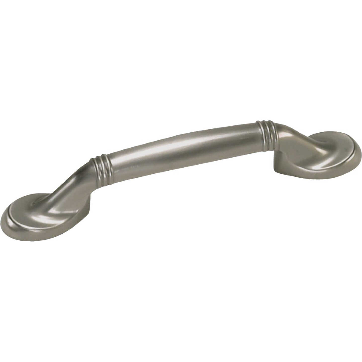 Laurey Nantucket 3 In. Center-To-Center Satin Pewter Cabinet Drawer Pull Image 1