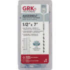 GRK AugerBolt 1/2 In. x 7 In. Galvanized Hex Through Bolt (10-Count) Image 1