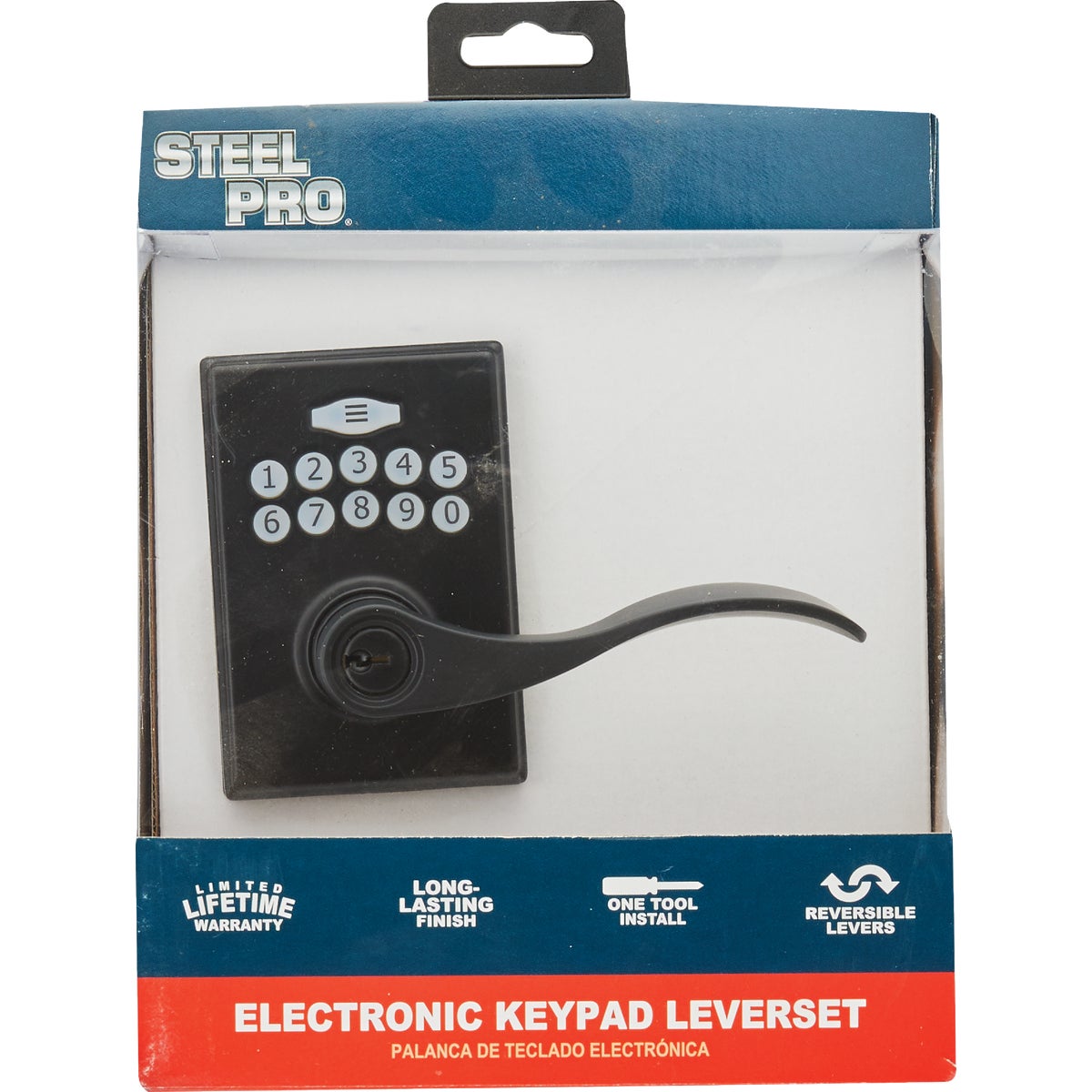 Steel Pro Electronic Leverset, Matte Black Image 2