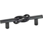 Laurey Nantucket 3 In. Center-To-Center Matte Black Cabinet Drawer Pull Image 1