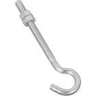 National Hardware 5/16 In. x 5 In. Zinc Hook Bolt Image 1