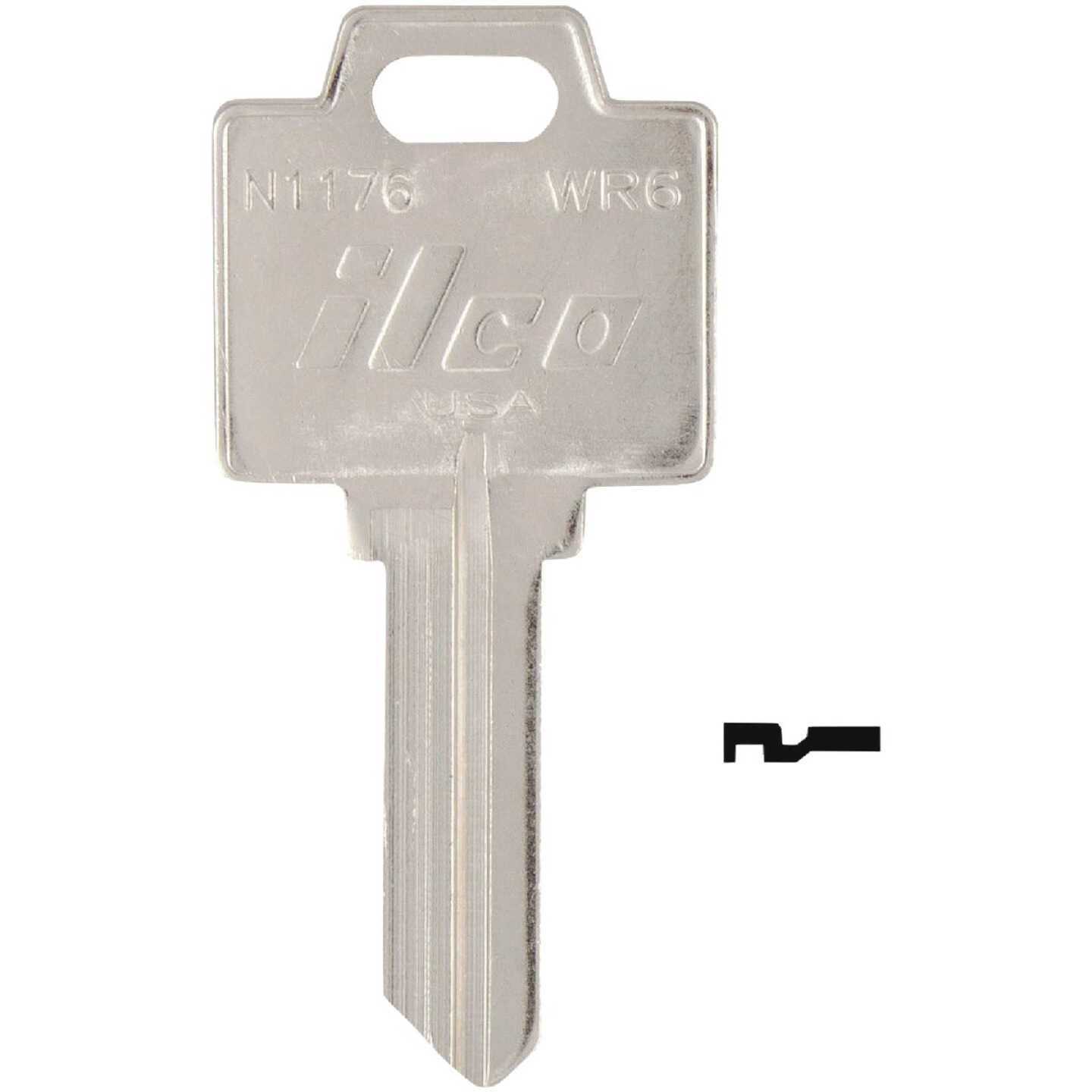 ILCO WR6 Weiser Cylinder Key Blank N1176 (10-Pack) Image 1