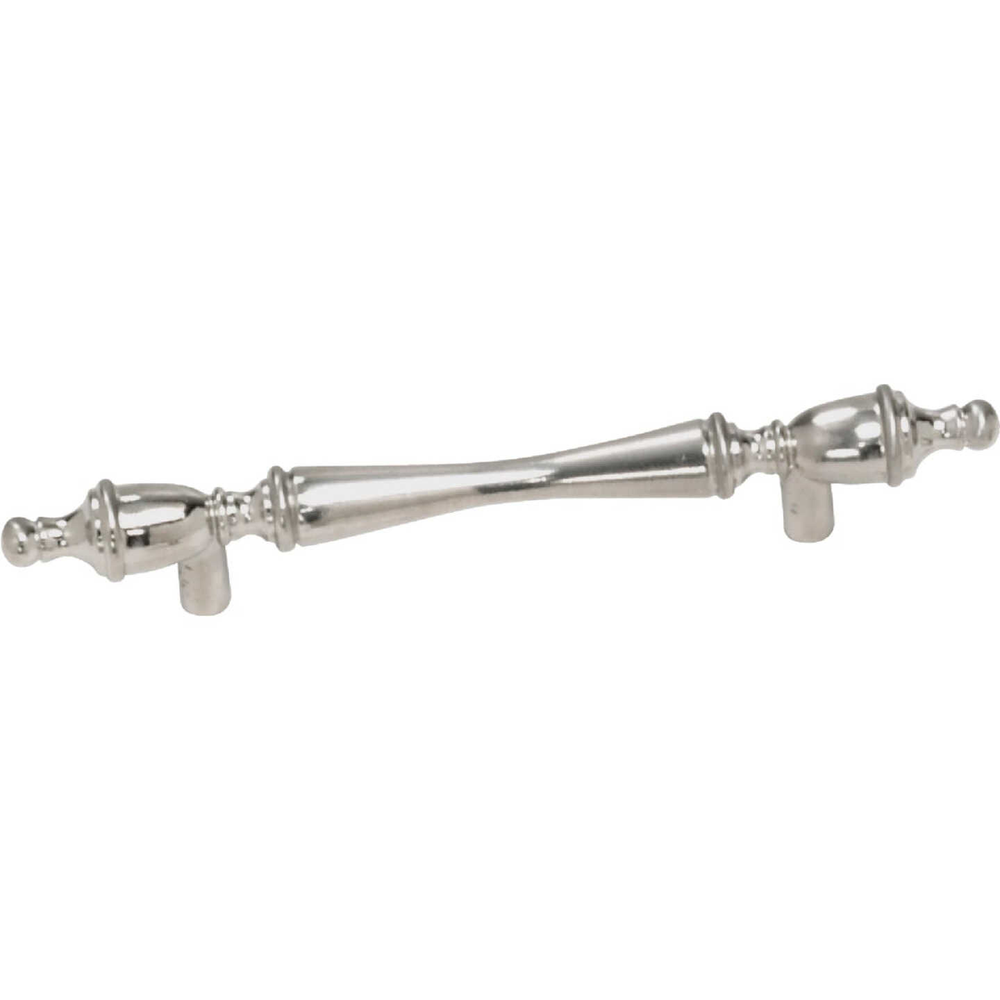 Laurey Georgetown 3 In. Center-To-Center Satin Chrome Cabinet Drawer Pull Image 1