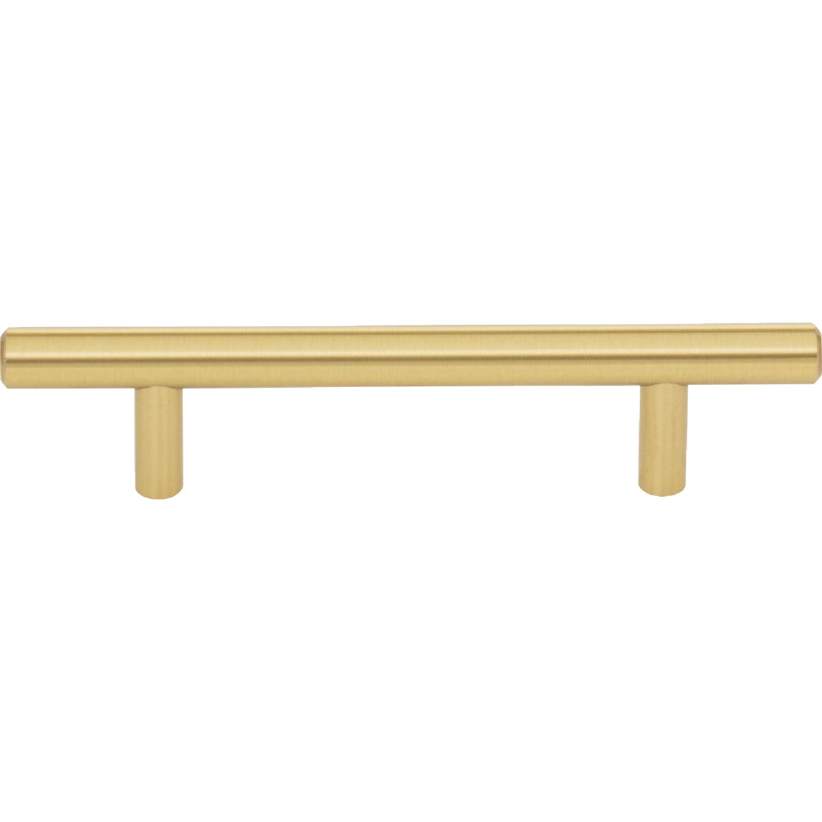 Elements Naples 3.75 Center-to-Center Brushed Gold Cabinet Bar Pull Image 2