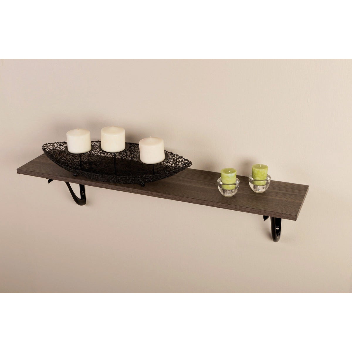 Knape & Vogt 1980 Series 10 In. x 36 In. All-Purpose Diamond Ash Shelf Board Image 2