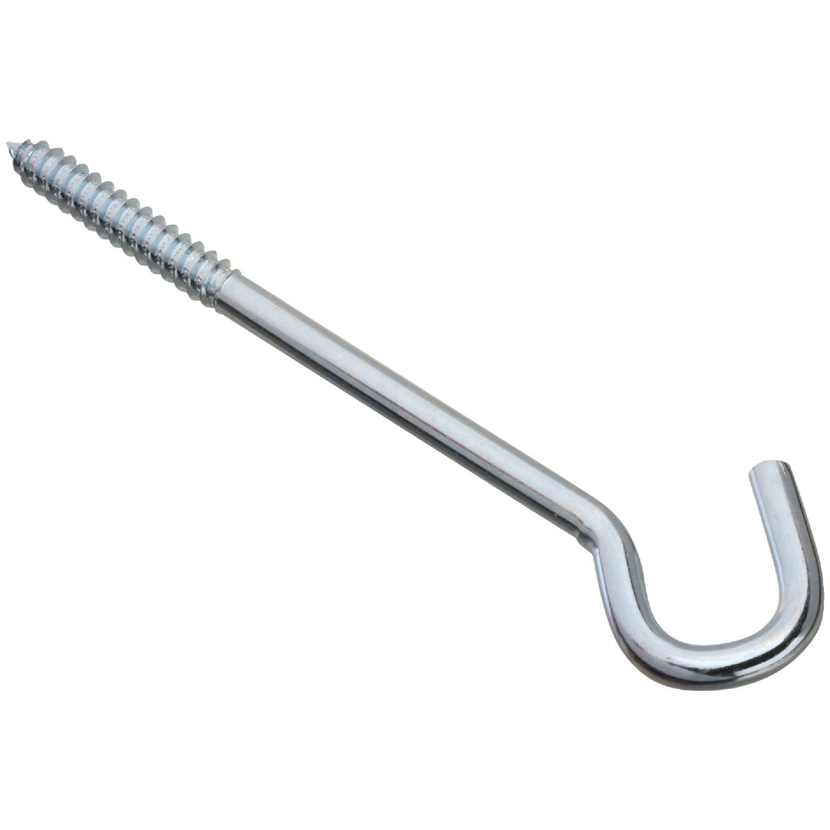 National Hardware 3/8 In. x 8 In. Steel Screw Hook Image 1