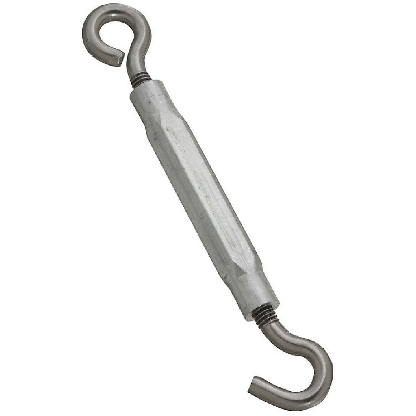 National Hardware 5/16 In. x 9 In. Stainless Steel Hook & Eye Turnbuckle Image 1