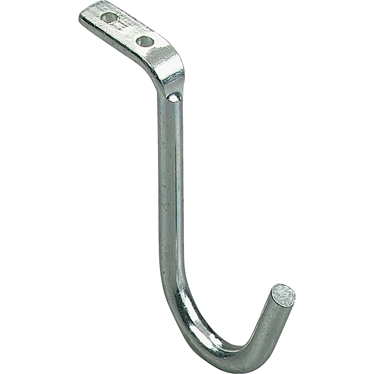 Knape & Vogt 3 In. H. x 1-1/2 In. D. Closet Rod Support, Bright Nickel Image 1