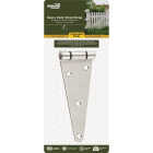 National Hardware 6 In. Stainless Steel Heavy Strap Hinge Image 2