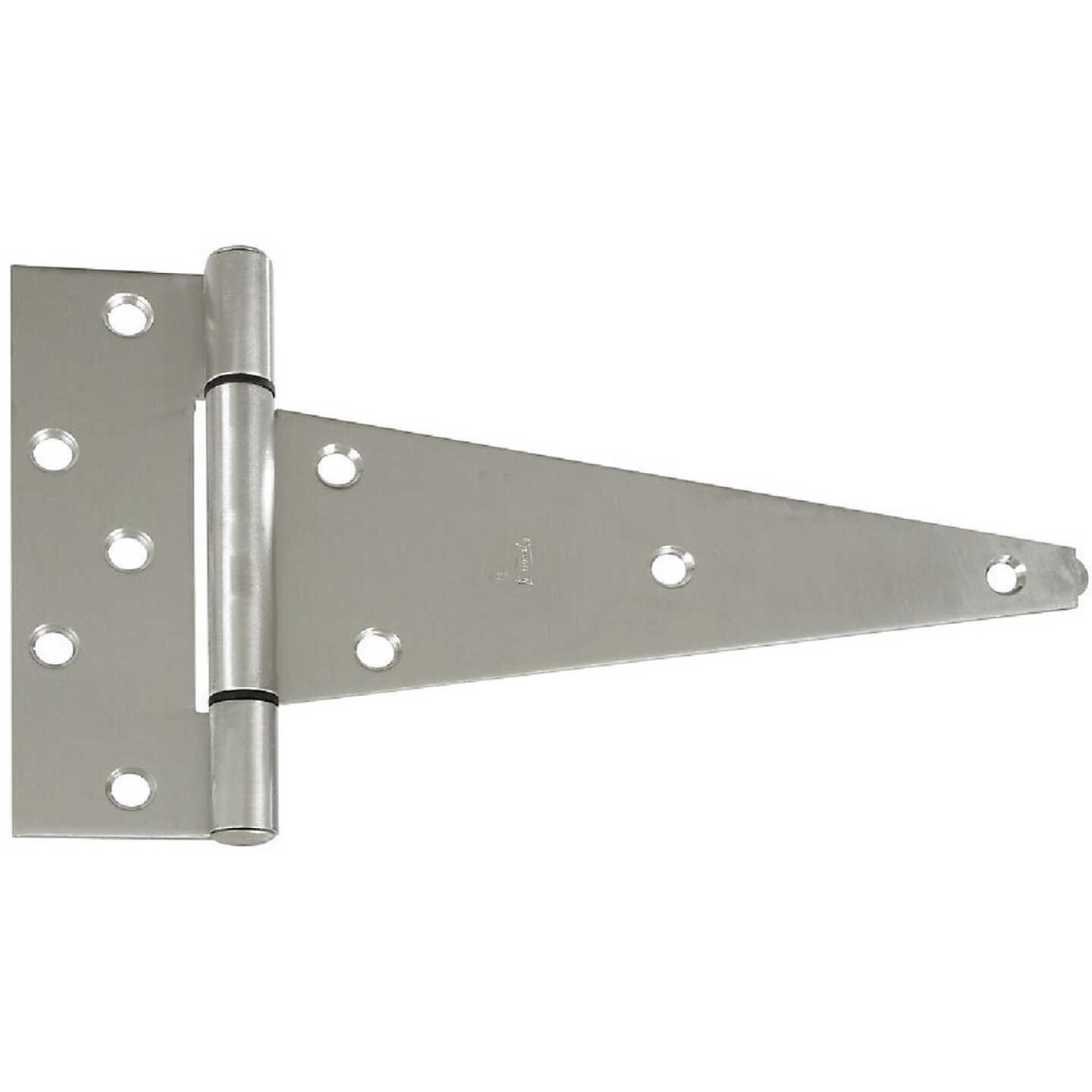 National Hardware 10 In. Stainless Steel Extra Heavy Tee Hinge Image 1