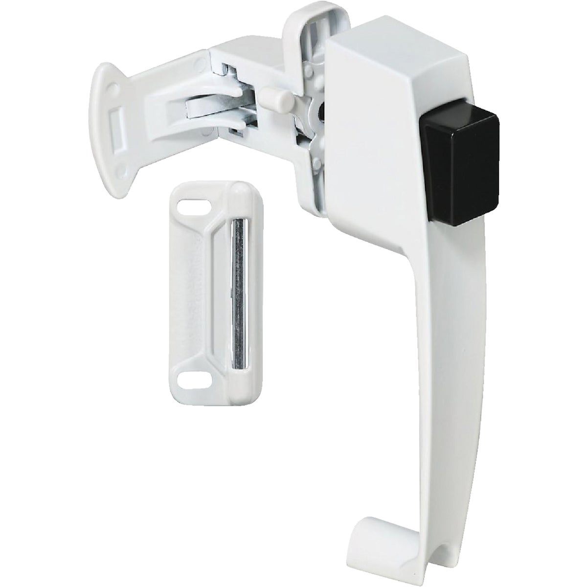 National Hardware White Push Button Latch