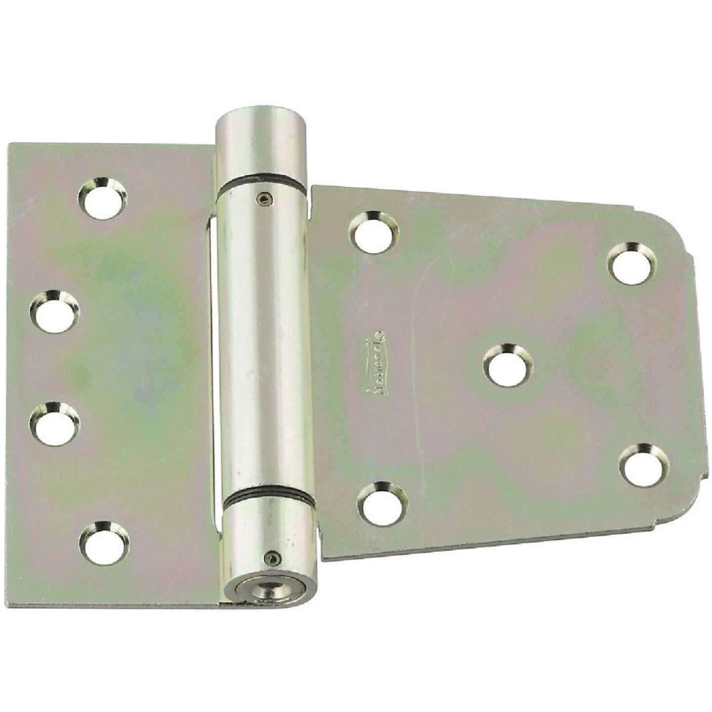 National Hardware 3-1/2 In. Zinc Heavy-Duty Spring Gate Hinge Image 1