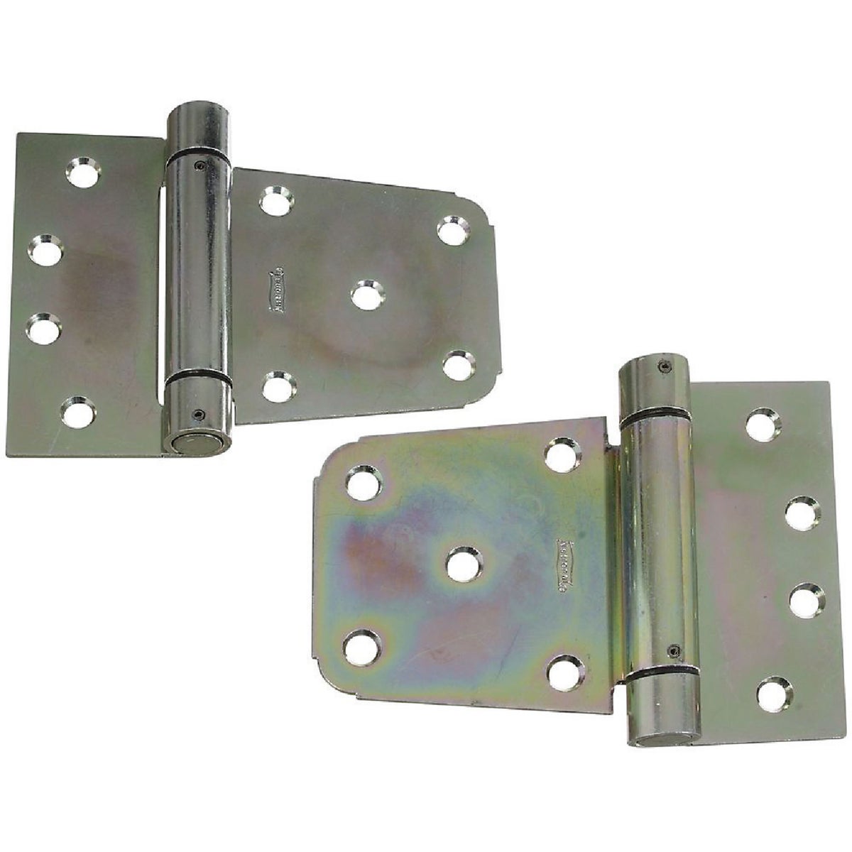 National Hardware 3-1/2 In. Zinc Heavy-Duty Gate Hinge Set (2-Count)