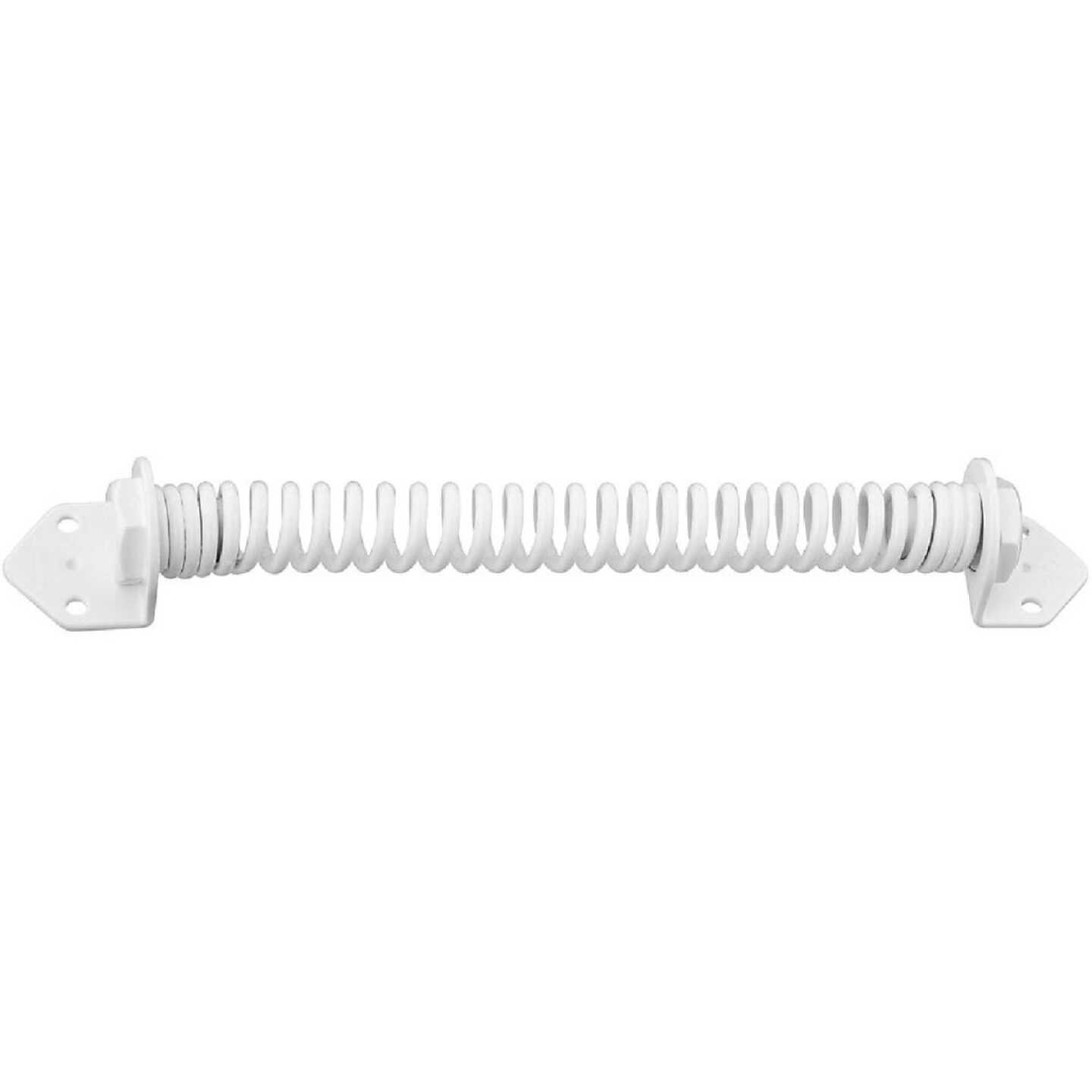 National Hardware 11 In. White Cold Rolled Steel Gate Spring Image 1