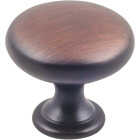 KasaWare 1-3/16 In. Dia. Brushed Oil Rubbed Bronze Cabinet Knob (10-Pack) Image 1