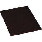Do it 4-1/4 In. x 6 In. Brown Self Adhesive Felt Pads,3mm thick (2-Pack) Image 1