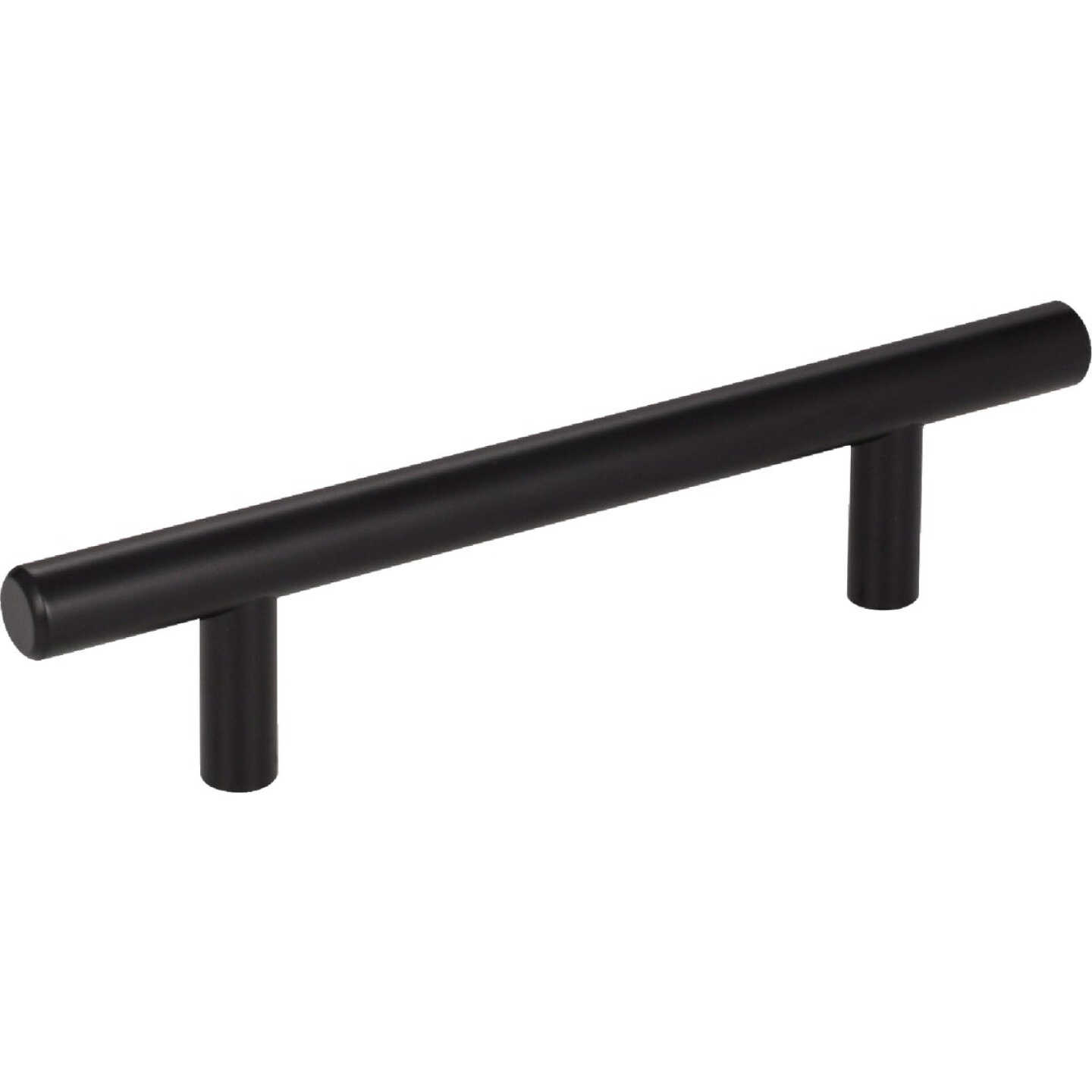 Elements Naples 3.75 Center-to-Center Matte Black Cabinet Bar Pull Image 1