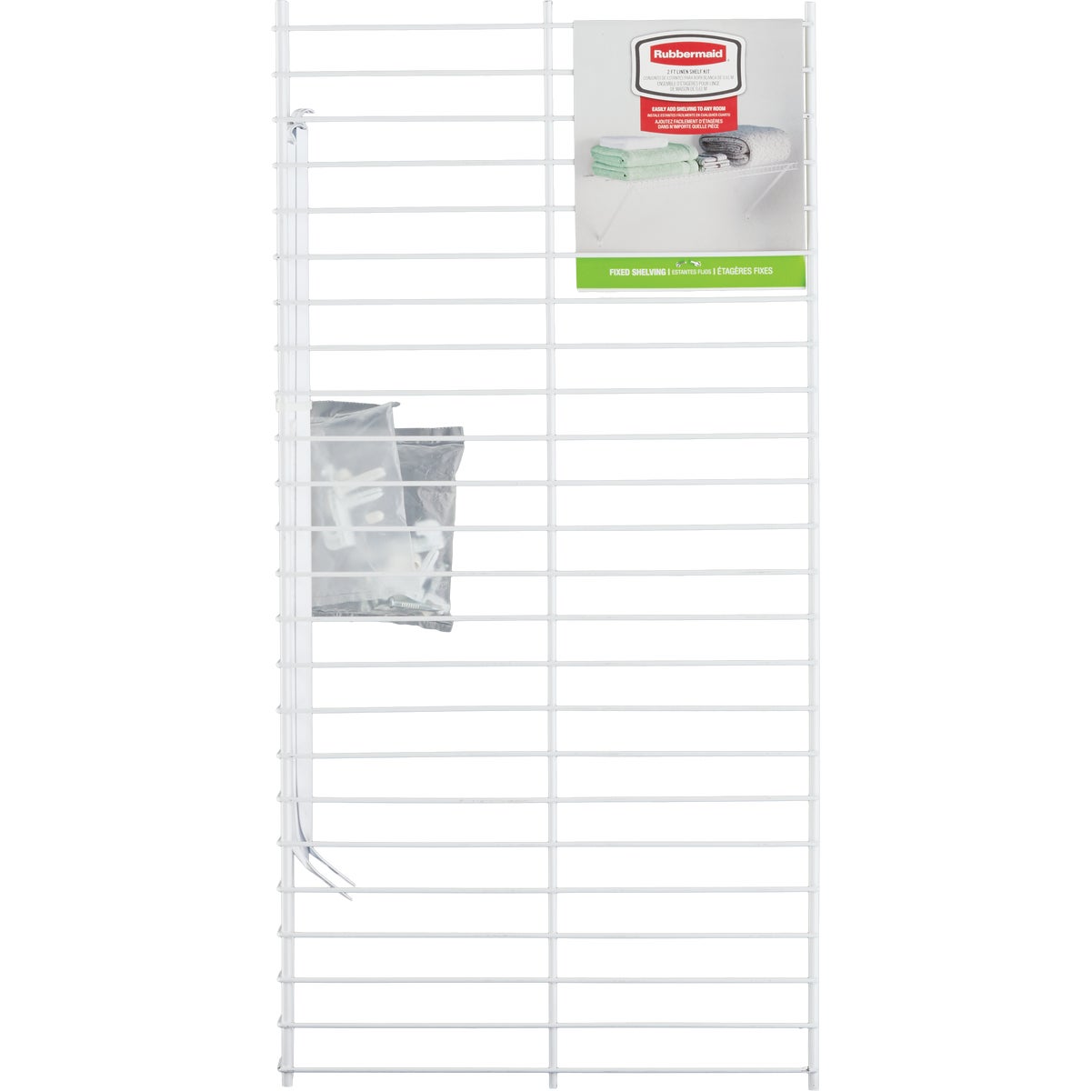 Rubbermaid 2 Ft. Linen Shelving with Hardware Image 3