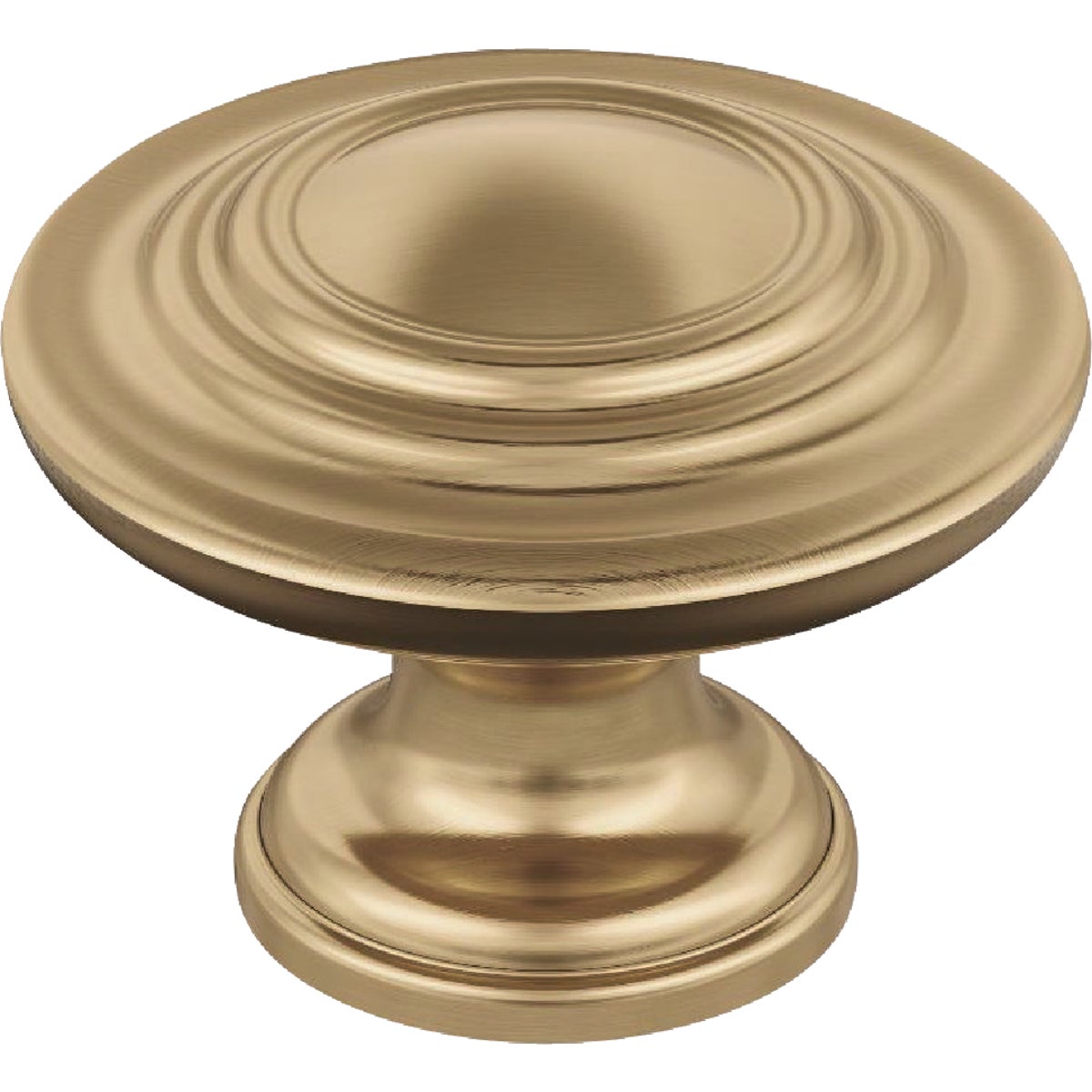 Amerock Inspirations 1.3125 In. Dia. Round Champagne Bronze Knob Image 1