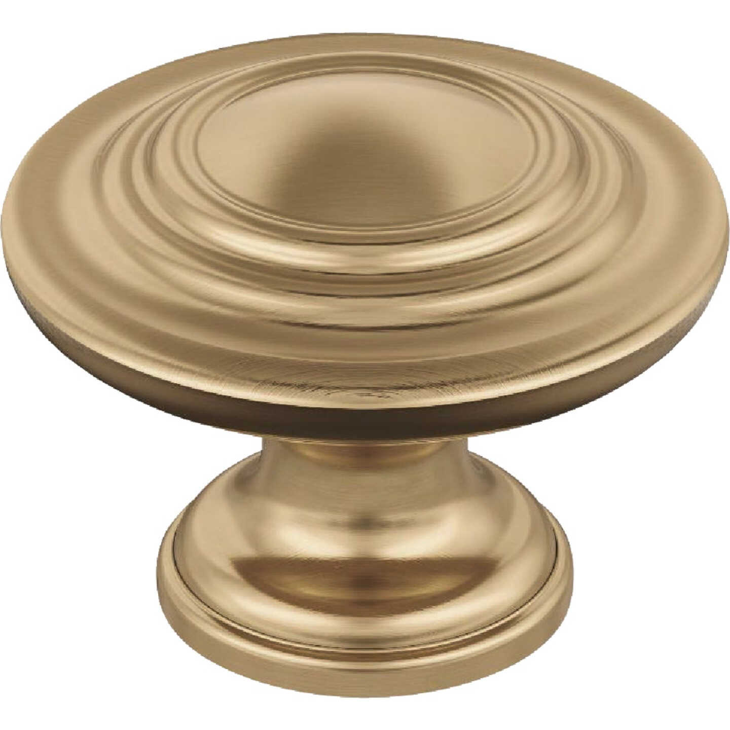 Amerock Inspirations 1.3125 In. Dia. Round Champagne Bronze Knob Image 1