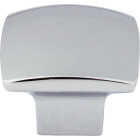 Jeffrey Alexander Sonoma 1-3/16 In. Length Polished Chrome Square Knob Image 2