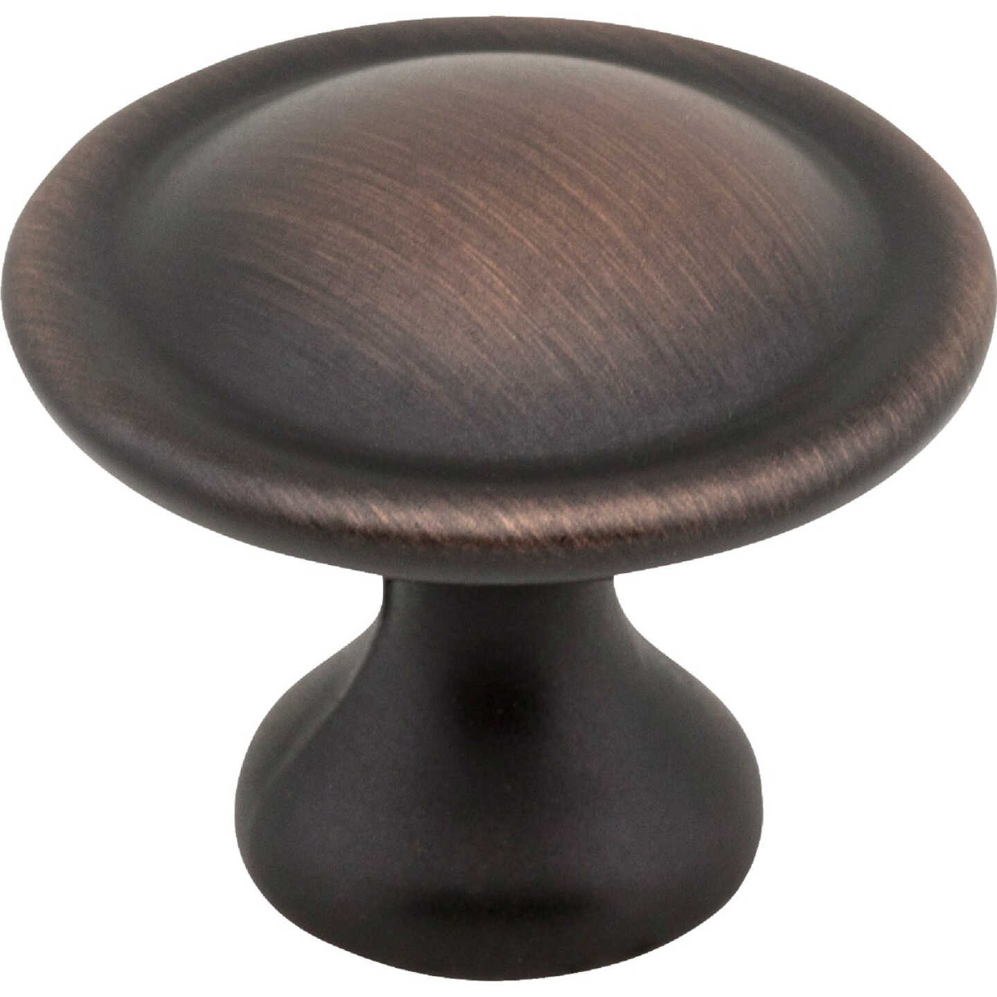 Elements Watervale 1-1/8 In. Diameter Brushed Oil Rubbed Bronze Mushroom Knob Image 1