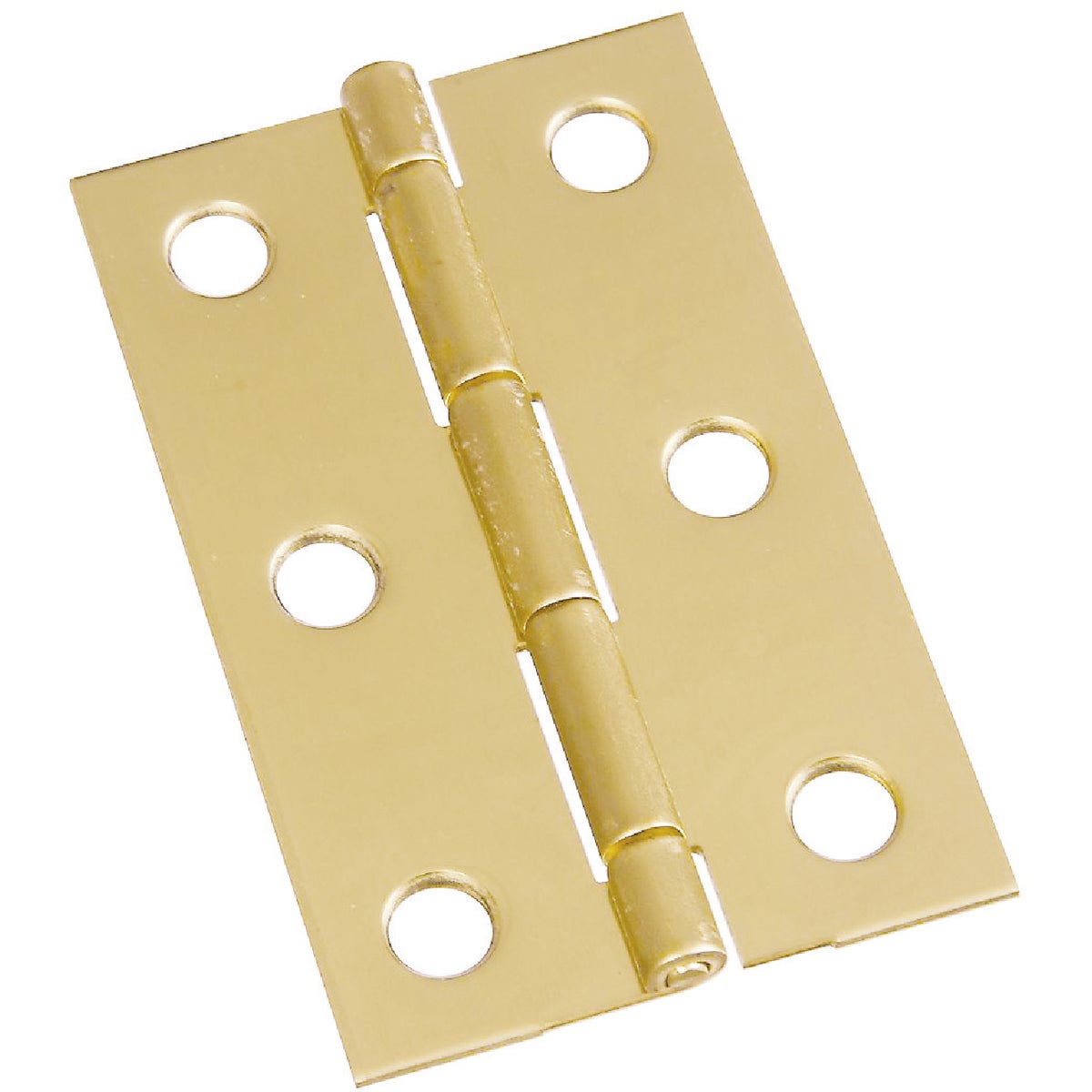 National Hardware 2-1/2 In. x 9/16 In. Medium Clear Coat Decorative Hinge