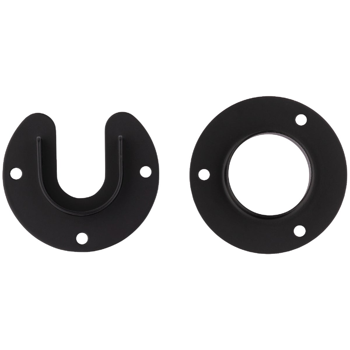 Stanley Home Designs 1-5/16 In. Zinc Closet Rod Socket, Oil Rubbed Bronze (2-Pack) Image 4