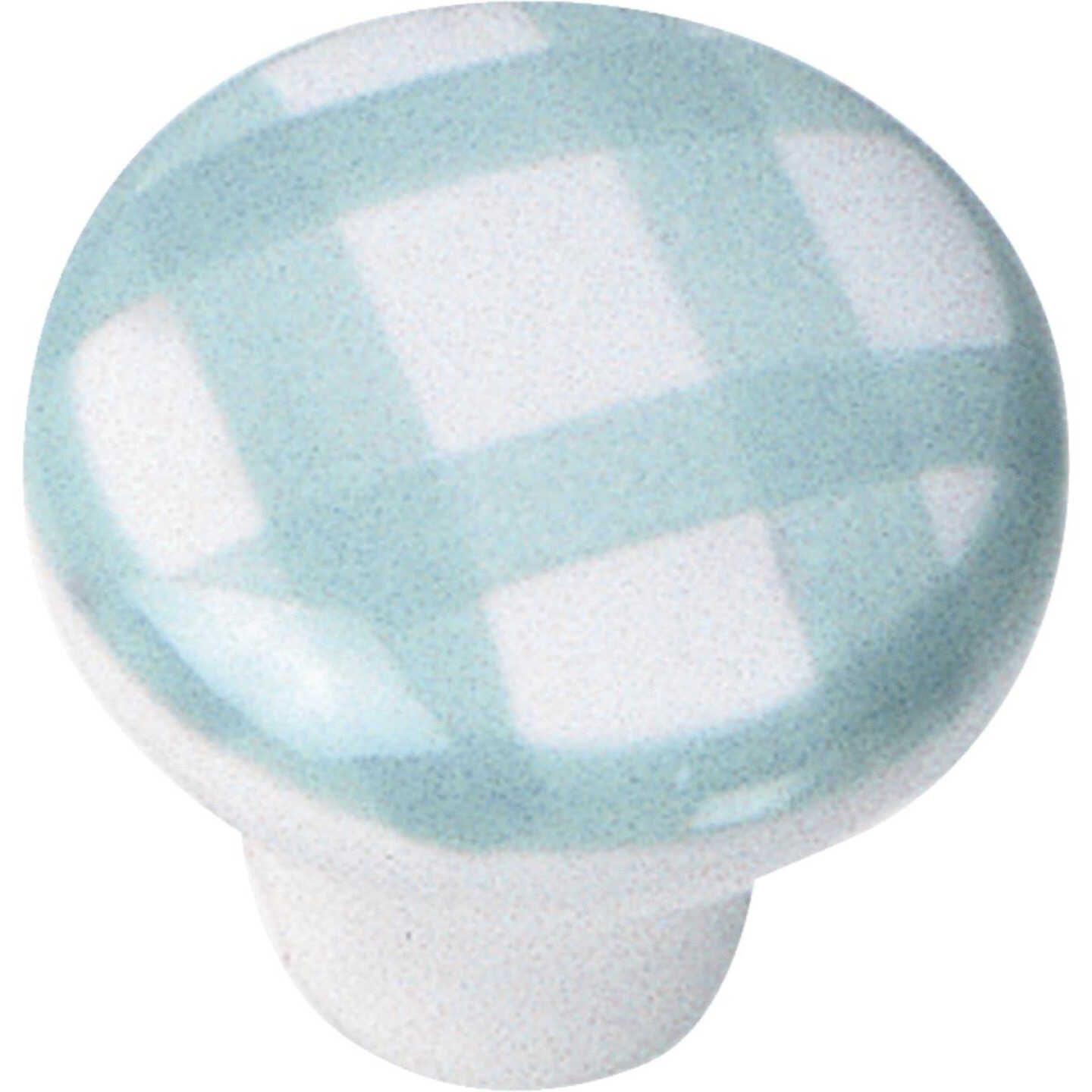 1-1/2 SEAFOAM PORCL KNOB Image 1