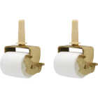 Super Sliders 2-1/8 In. White Bed Rollers with Brake (2-Pack) Image 2