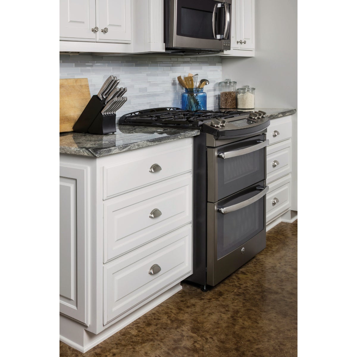 KasaWare 3-11/16 In. Satin Nickel Cup Pull (2-Pack) Image 2