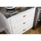 KasaWare 3-11/16 In. Satin Nickel Cup Pull (2-Pack) Image 3